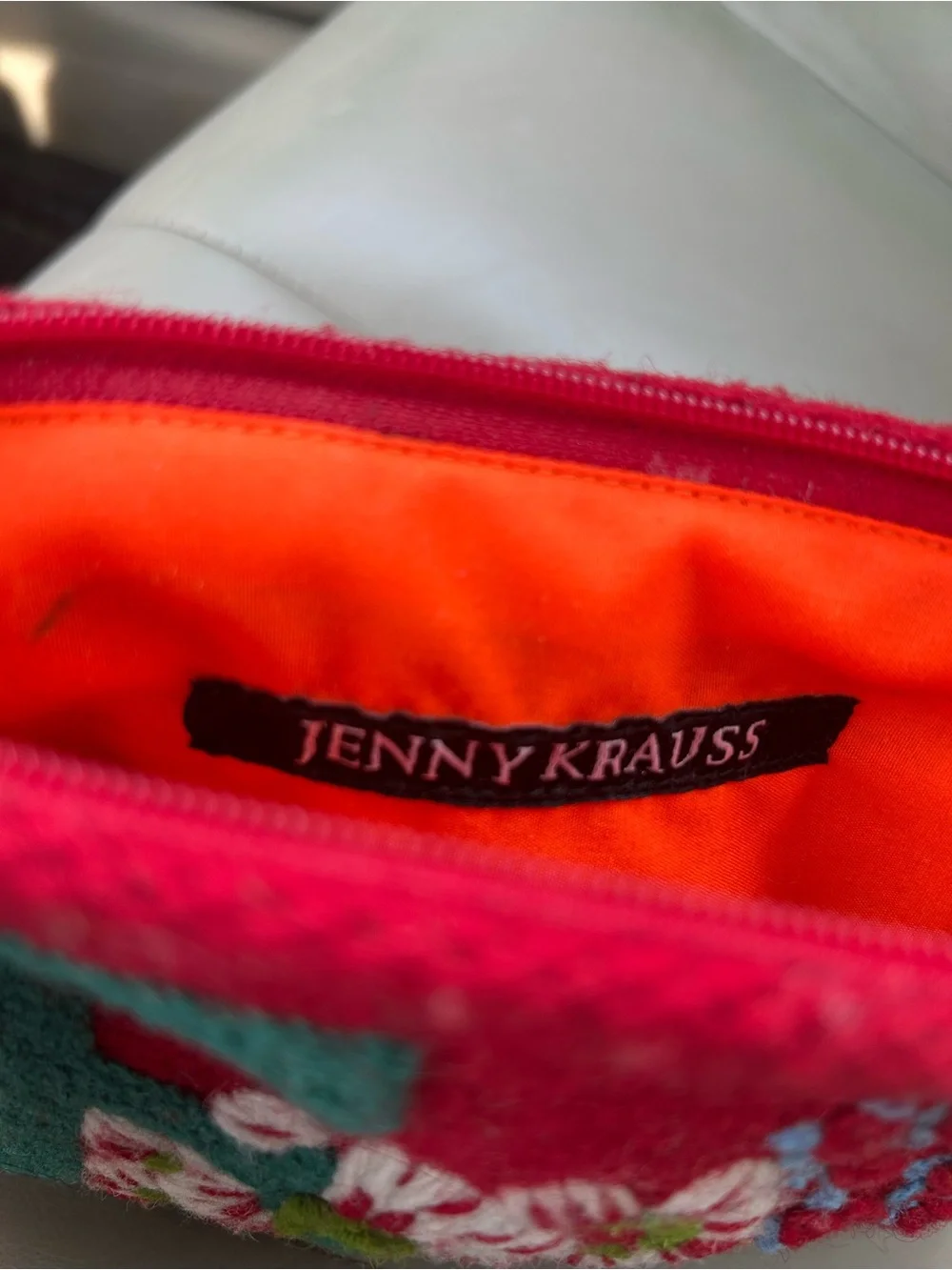 Jenny Krauss hand embroidered